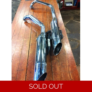 2004-06 Honda VTX1300C Complete Exhaust Set 18400-MEM-670 18300-MEM-670 18420-MEM-670 18320-MEA-670